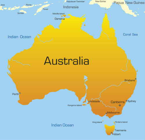 english reading practice australia australian continent