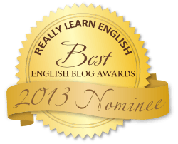 Best English Blog Awards 2013 Badge Gold