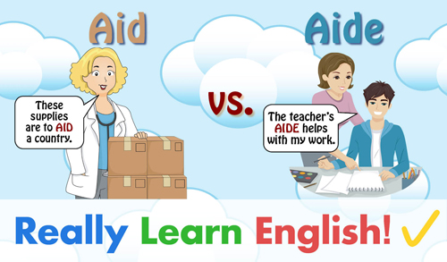 Aid vs. Aide