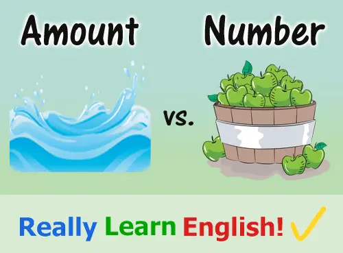 Amount vs. Number