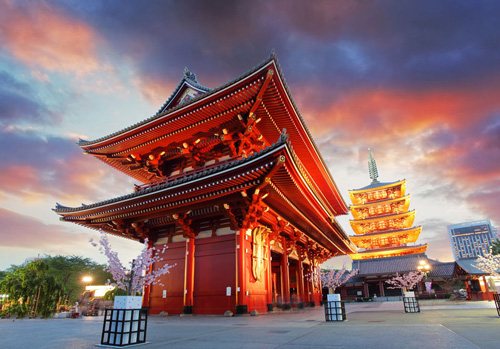 The Temples of Asakusa