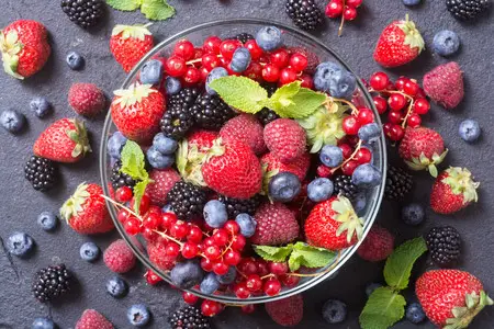 Berries in bowl