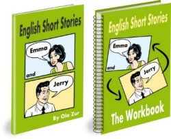 English Short Stories Book and Workbook (ESL Short Stories and Exercises)