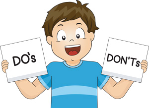 do's and don'ts