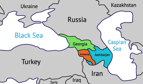 Caucasus, the Border of Europe and Asia