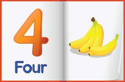 four bananas