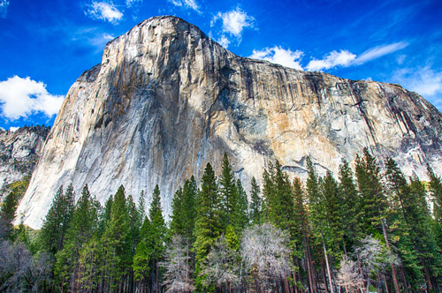 El Capitan, Yosemite National Park, the United States of America.