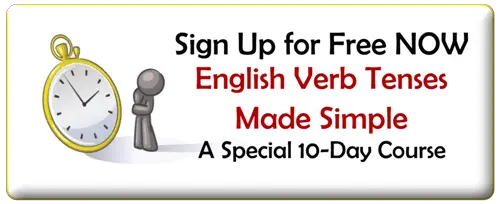 English Verb Tenses Made Simple, a Special 10-Day Course for FREE
