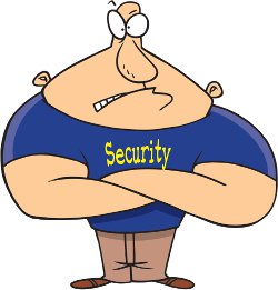 a strong security guard