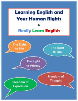 Learning English and Your Human Rights booklet