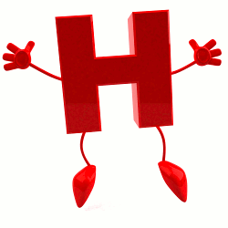 letter h