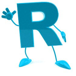 letter R