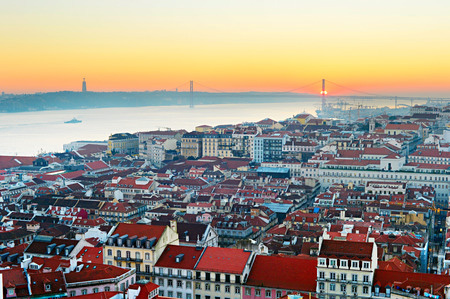 Lisbon skyline Porugal