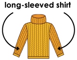 long-sleeved shirts