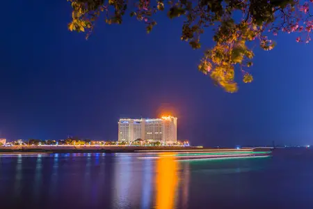 Night View in Phnom Penh, Cambodia