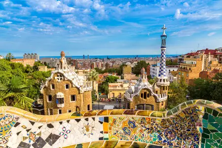 Park Guell by architect Gaudi