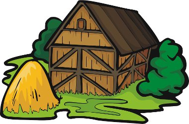 Did you used to live in a barn?