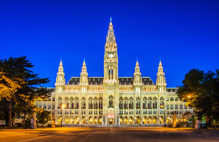 Rathaus Mayor office in Vienna