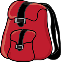 A red bag