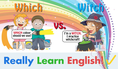 Which vs. Witch