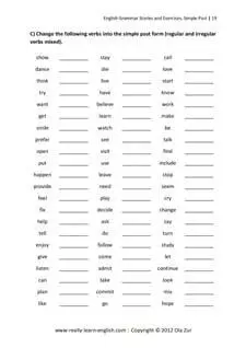 Simple Tenses
