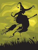 Witch On a Broomstick