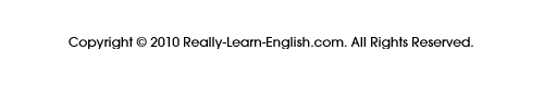 footer for learn English page